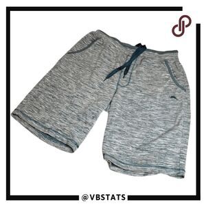 Tommy Bahama Men's Spaced Dye Stretch Drawstring Casual Shorts Green Size Medium